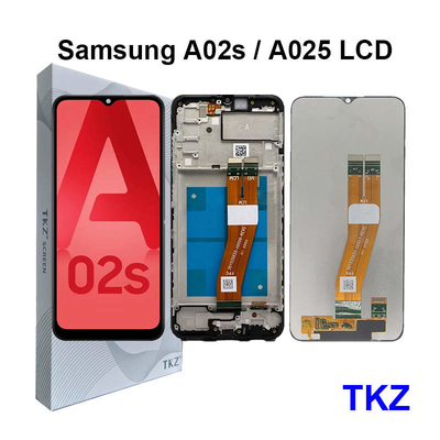 Layar Ponsel Lcd Diperbaharui untuk SAM Galaxy A02s A025 LCD Display Rakitan Digitizer Layar Sentuh