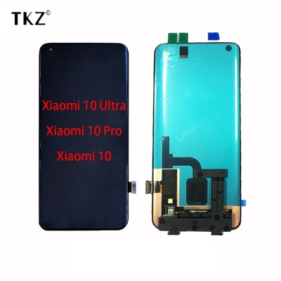 Asli AMOLED LCD 5G 6.67 Inci Penggantian Layar untuk Xiaomi Mi 10 Ultra Global Lcd Display
